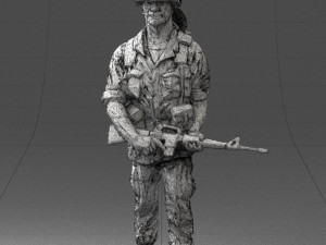 warrior 0303-11 3D 모델
