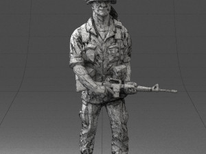 warrior 0303-11 3D 모델