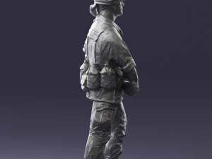 warrior 0303-11 3d print ready 3D Print Model