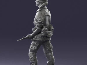warrior 0303-11 3d print ready 3D Print Model