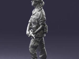 warrior 0303-11 3d print ready 3D Print Model