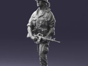 warrior 0303-11 3d print ready 3D Print Model