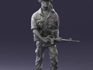 warrior 0303-11 3d print ready 3D Print Model