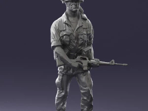 warrior 0303-11 3d print ready 3D Print Model