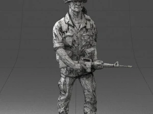 warrior 0303-11 3d print ready 3D Print Model