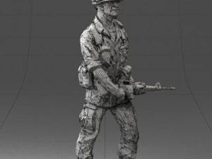 warrior 0303-11 3d print ready 3D Print Model