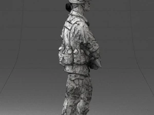 warrior 0303-11 3d print ready 3D Print Model