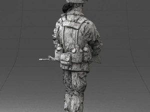 warrior 0303-11 3d print ready 3D Print Model