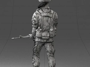 warrior 0303-11 3d print ready 3D Print Model