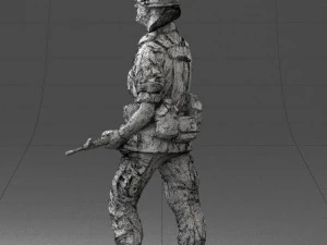 warrior 0303-11 3d print ready 3D Print Model