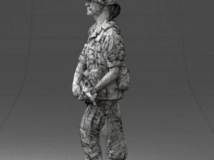 warrior 0303-11 3d print ready 3D Print Model