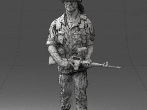 warrior 0303-11 3d print ready 3D Print Model