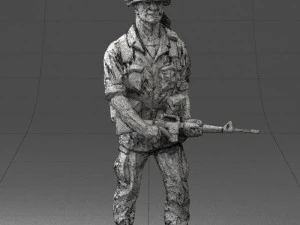 warrior 0303-11 3d print ready 3D Print Model
