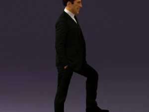man in suit 0413 3D Model