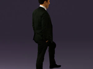 man in suit 0413 3D Model