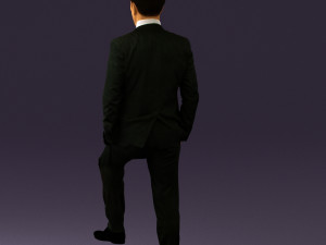 man in suit 0413 3D Модель
