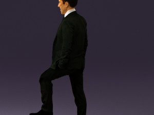 man in suit 0413 3D Модель