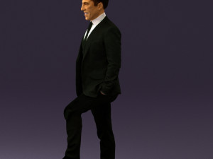man in suit 0413 3D Модель