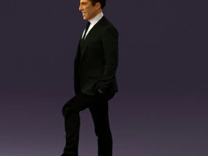 man in suit 0413 3D Model