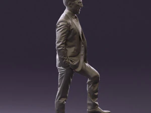man in suit 0413 3D Model