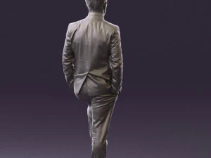 man in suit 0413 3D Model