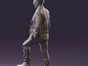 man in suit 0413 3D Model