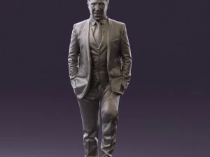 man in suit 0413 3D Model