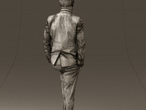 man in suit 0413 3D Модель