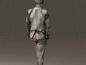 man in suit 0413 3D Model