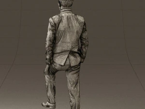 man in suit 0413 3D Model