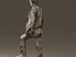 man in suit 0413 3D Model