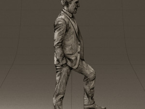 man in suit 0413 3d print ready Modelo de Impressão 3D
