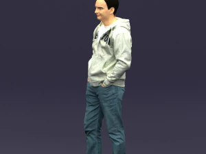 rupled man 0414 3D Model
