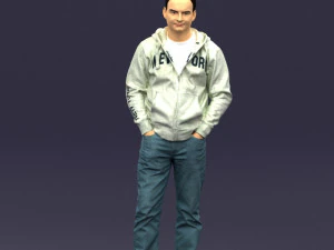 rupled man 0414 3D Model