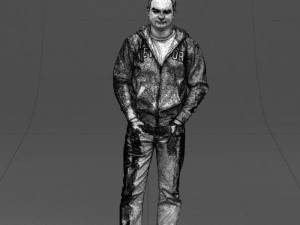rupled man 0414 3D Model
