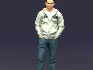 homem rupped 0414 impress&atilde;o 3d pronta Modelo de Impressão 3D