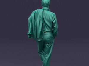 legs cross man 0417 3D Model