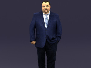 tie man 0418 3D Model