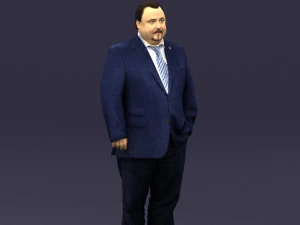 tie man 0418 3D Model