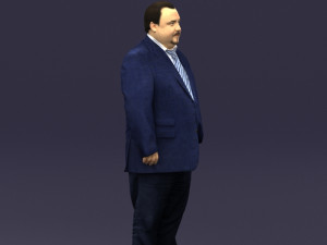 tie man 0418 3D Модель