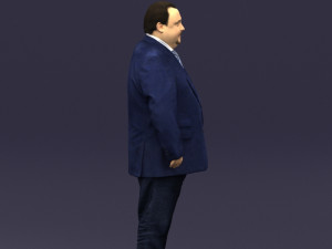 tie man 0418 3D Модель
