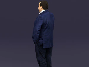 tie man 0418 3D Model