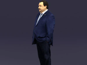 tie man 0418 3D Model