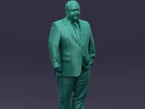 tie man 0418 3D Model