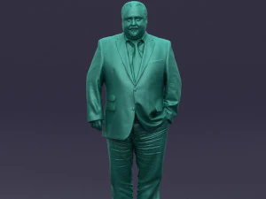 tie man 0418 3D Model
