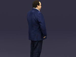 tie man 0418 3d print ready 3D Print Model
