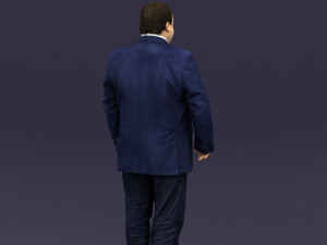 tie man 0418 3d print ready 3D Baskı Modeli