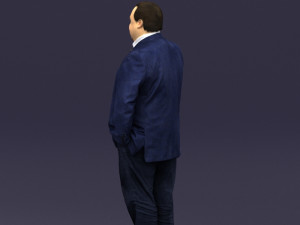 tie man 0418 3d print ready 3D Baskı Modeli