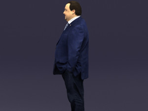 tie man 0418 3d print ready 3D Baskı Modeli