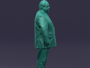 tie man 0418 3d print ready 3D Baskı Modeli